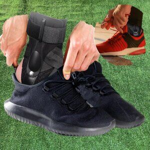 Breathable Ankle Brace Support Stabilizer for Sports Injury Pain Relief Size M